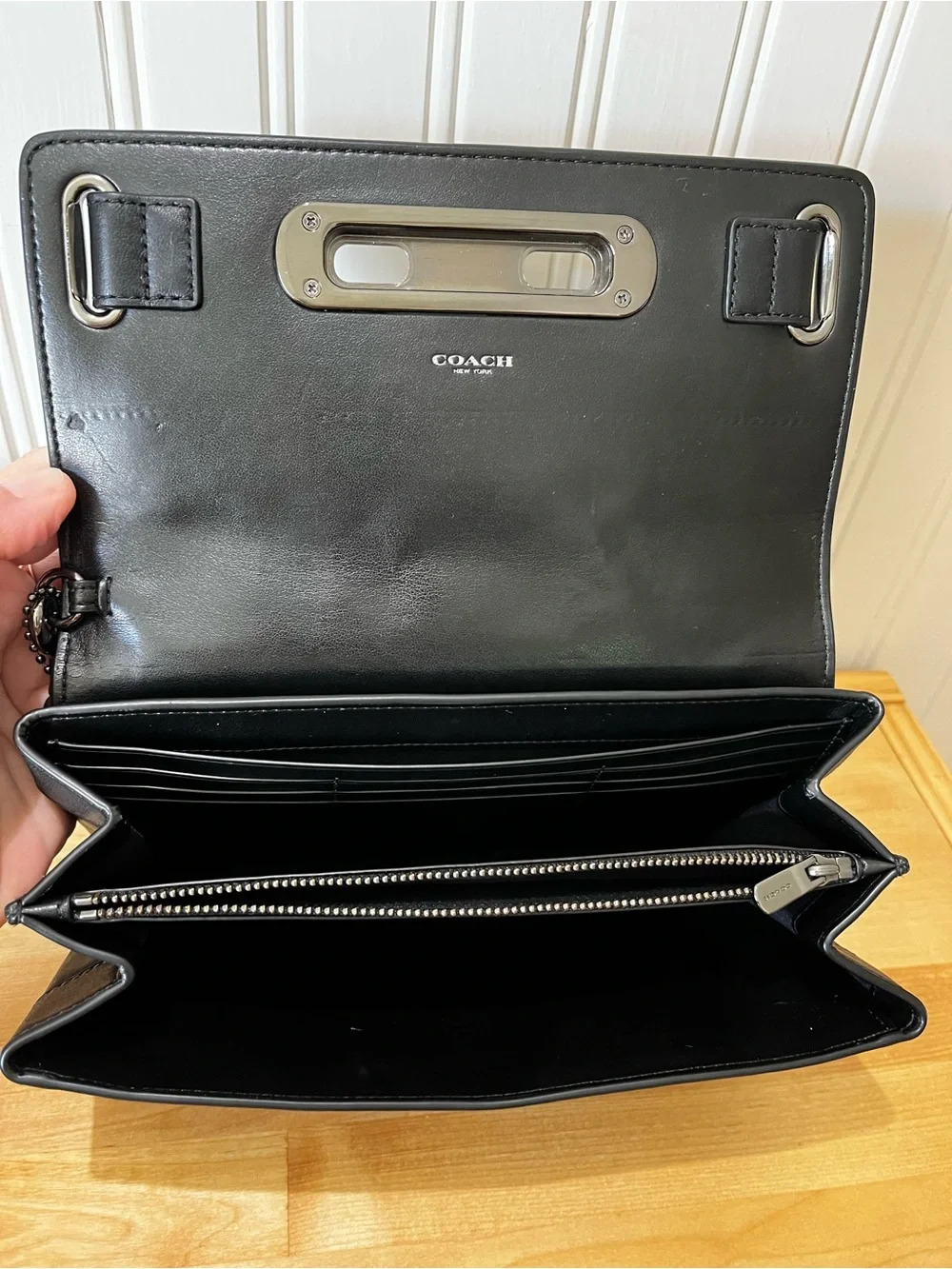 Coach Bandana Rivet Blake Clutch/Wallet